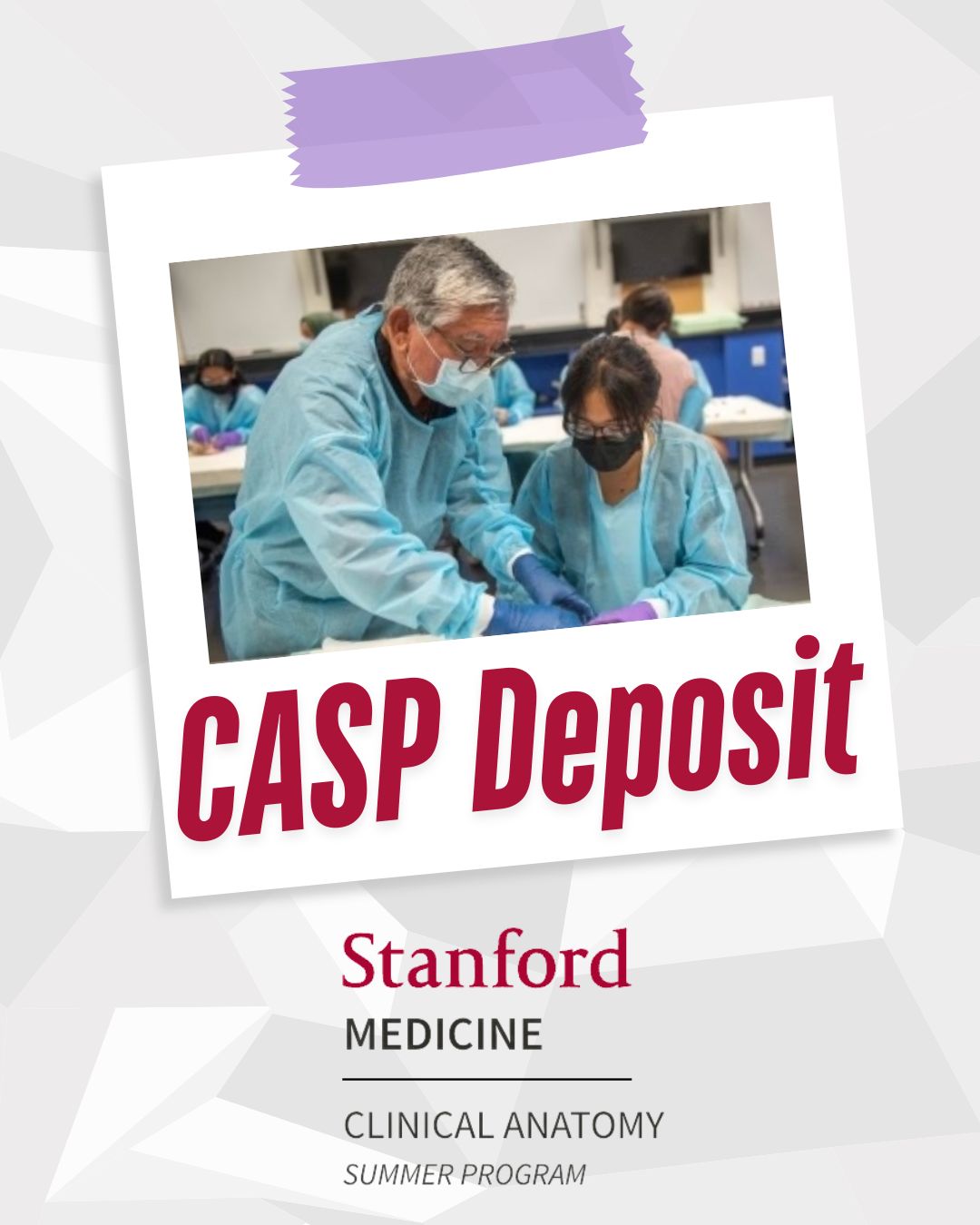 Summer CASP Deposit