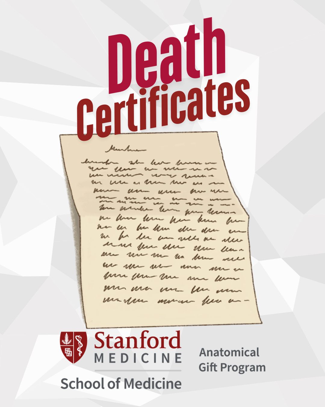 (5) Death Certificates - Santa Clara Health Department